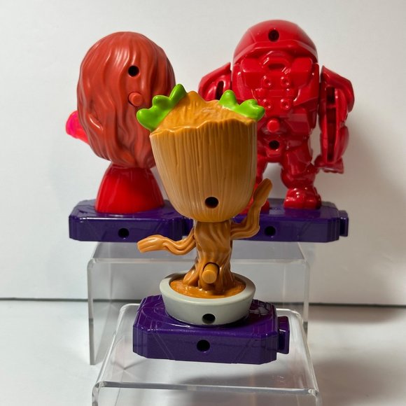 Marvel Studios Heroes Lot of 3 McDonald's Happy Meal 4 Inch Toys 2020 - Picture 2 of 4